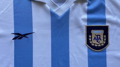 ARGENTINA 1999 2000 HOME FOOTBALL SHIRT SOCCER JERSEY REEBOK