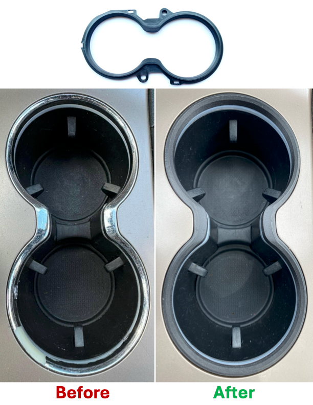 Cup Holder Trim Replacement for 2011-2021 Jeep Grand Cherokee WK2