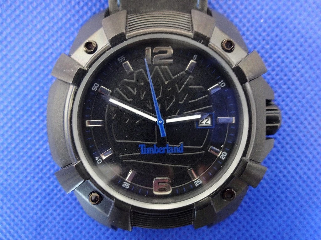 Timberland Men S Watch 13326J Quartz 10Atm Water Resistant Black