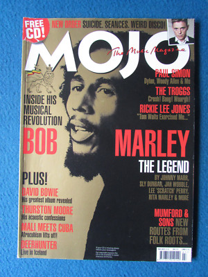 MOJO MAGAZINE ISSUE 212 July 2011 BOB MARLEY PAUL SIMON NEW ORDER THE TROGGS