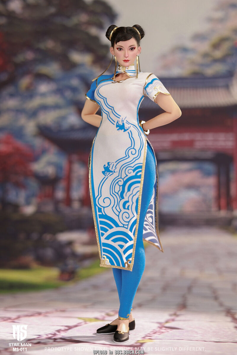 STAR MAN 1/6 MS-011 Cheongsam Chun Li Action Figure Pre STAR MAN 1/6 MS-011 Cheongsam Chun Li Action Figure Pre