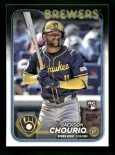 2024 Topps Update  Jackson Chourio #US 155