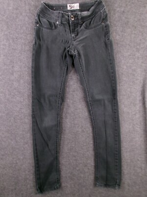 SO Jeans Women 1 Juniors Black Jegging Capsule Stretch Casual Minimalist