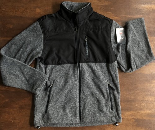 New balance cremallera completa de poliéster, forro polar chaqueta para  hombre pequeño 👍 gran ajuste | eBay