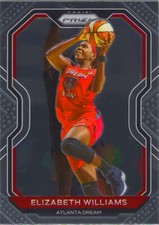 Elizabeth Williams 2021 Prizm WNBA Basketball Chrome Base Card #34 Atlanta Dream