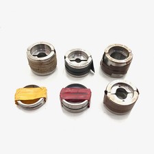 Burndy 6-Piece U-Die Set for Hydraulic Compression Crimpers, Stainless Steel