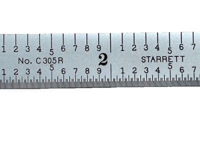 64th Ruler Increments 6
