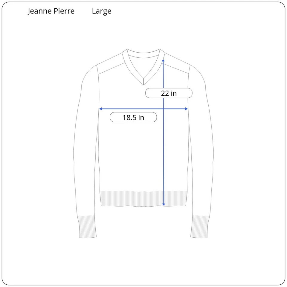 Suéter Jeanne Pierre Mujer Grande Púrpura Rosa Tejido Cuello en V Top Foto 2 de 4