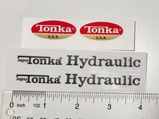 Mighty Tonka Hydraulic Dump Truck Sticker Set 1970 To 1973