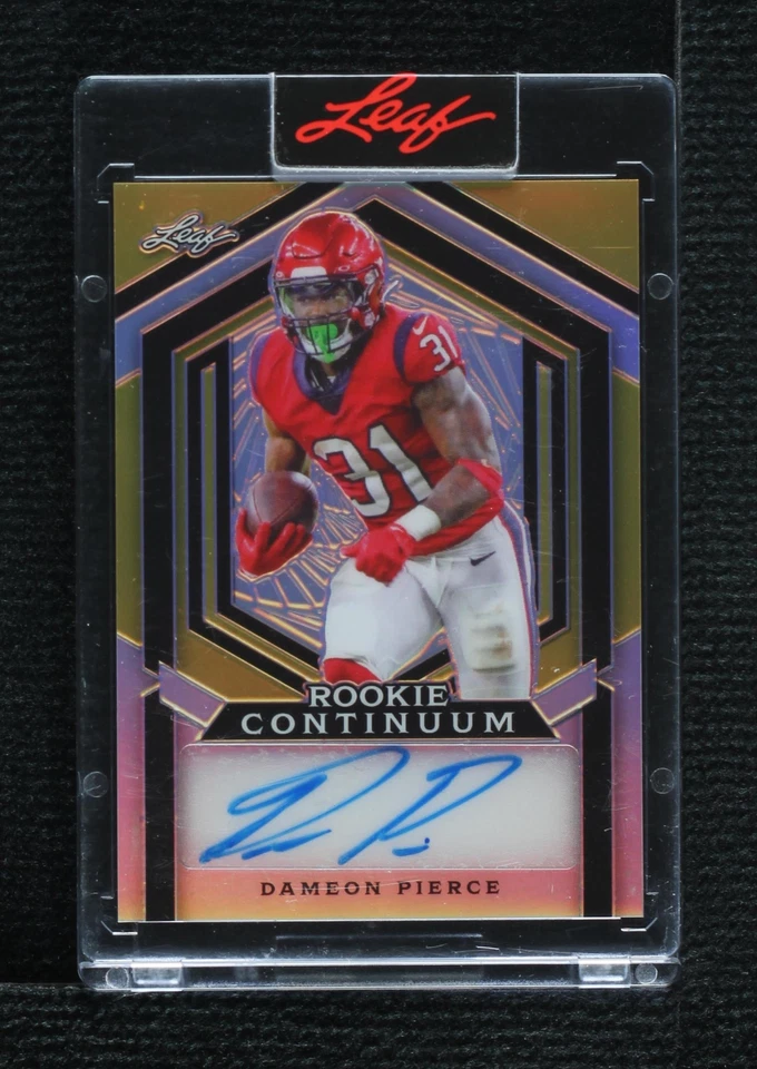 2023 Leaf Metal Continuum Dameon Pierce #MC-18