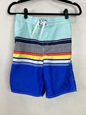 Old Navy Boy Size XL 14-16 Striped Swimsuit Swim Trunks