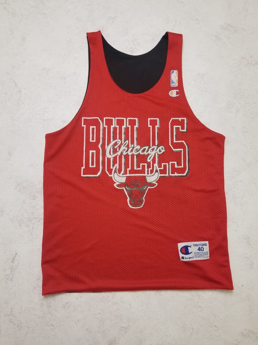 VTG Reversible Chicago Bulls NBA Basketball Jersey Top