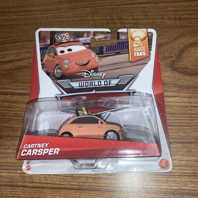 Disney Cars Rv Rase Fans Disney Pixar Cars 2014 Race Fans Cartney Carsper 1/9 HTF | eBay