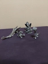 Vtg. Dragon Pewter Figurines - Gallo - Radcliffe - 2 unbranded  - Lot of 4