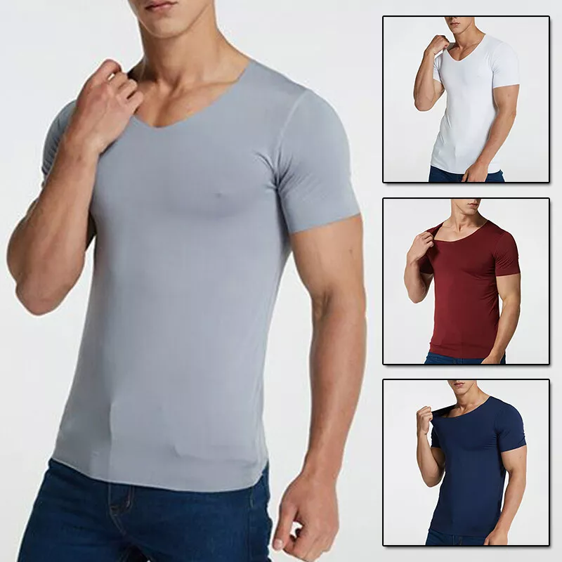 Casual v hotsell neck shirts