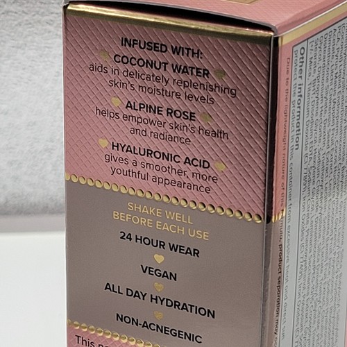Too Faced VANILLA Born This Way Healthy Glow Moisturizing Skin Tint Foundation - Picture 4 of 7