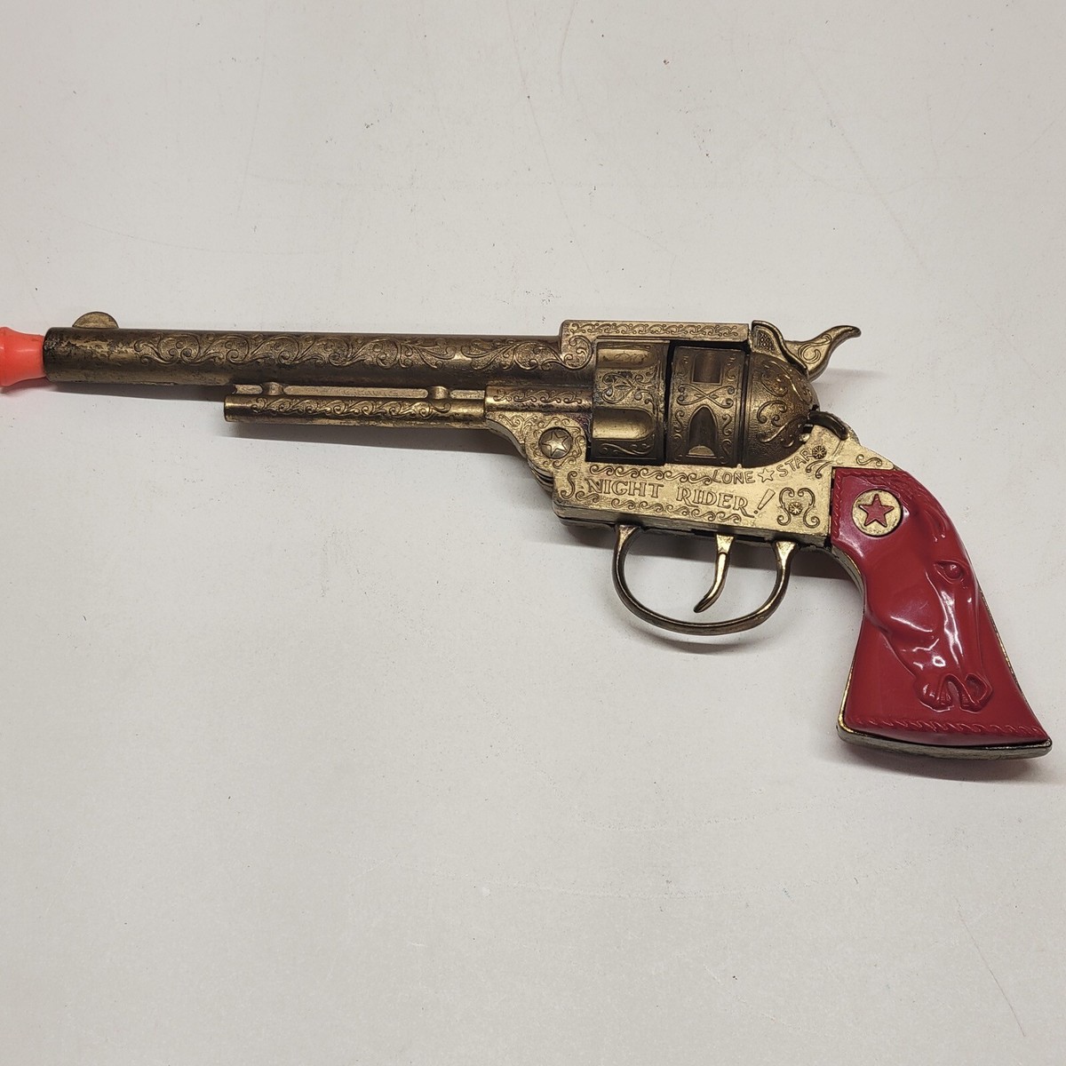 LONE STAR レトロなおもちゃ　made inENGLAND 昭和 vintage metal toy gun lone star super tec made in England