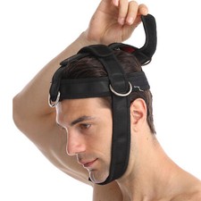 Head Neck Harness for Weight Lifting Training Diverse Workout Adjustable Strap
