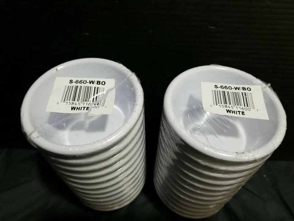 G.E.T. Melamina blanca S-660-W/BO 6 OZ. Ramekin - Dos docenas 24 cada una Foto 2 de 2