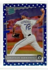 JONATHAN HERNANDEZ 2020 Panini Donruss Optic PRIZM SPIRT OF 76/76 Rated Rookie