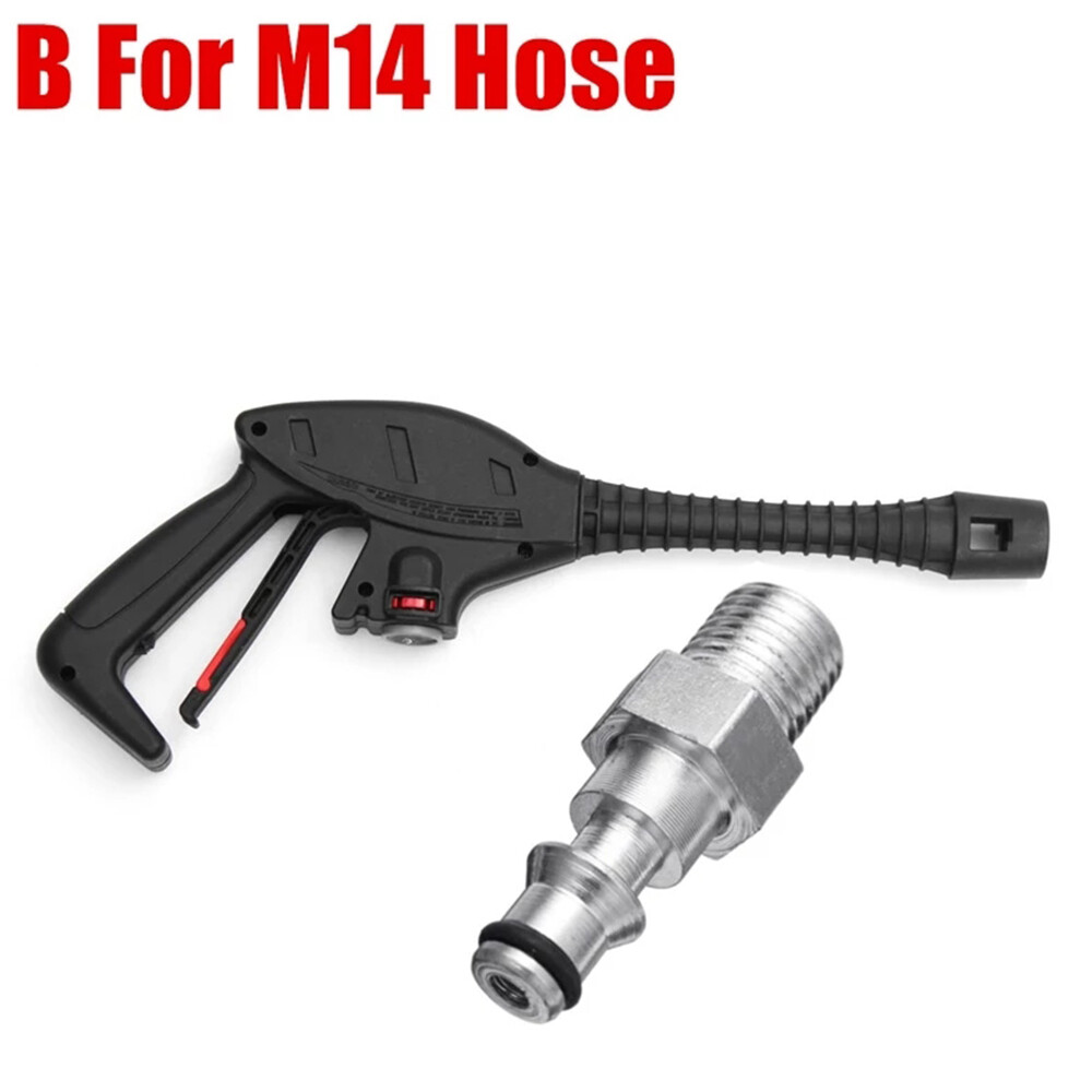 Quick Release High Pressure Washer Gun Hose Fitting M14/M22 Adapter For