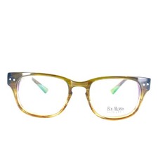 Ben Morris Eyeglasses BM1011 C2 Brown Striped Cat Eye Frames 48[]18 140 mm