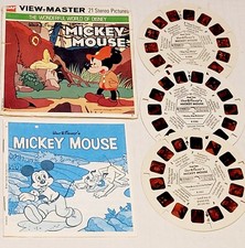 View Master Mickey Mouse B528 3 Reels