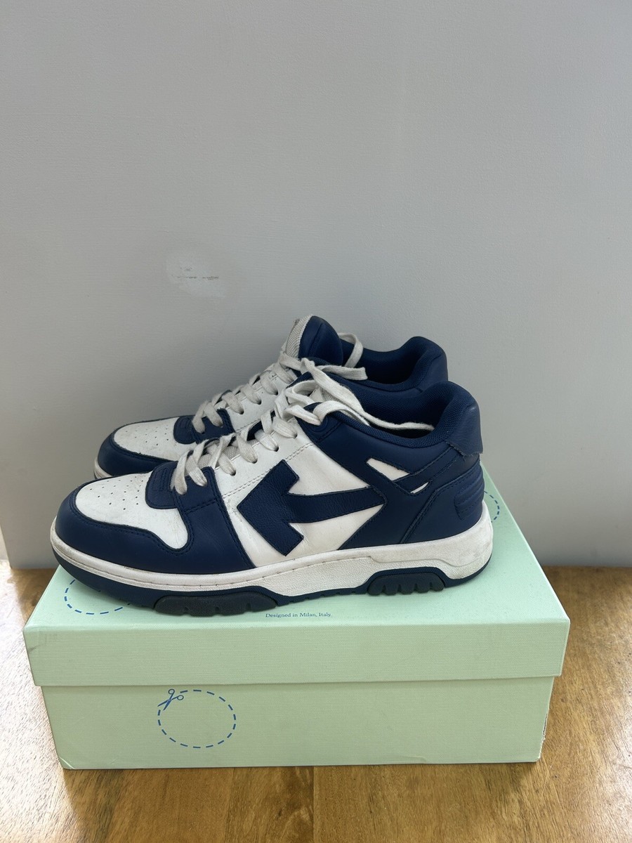 Mens Off-White Out Of Office trainers UK Size Blue/Navy UK
