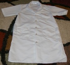 Best Medical Woman S/S Button Lab Coat 3 Pocket 42" Length Sz M/L 38 White