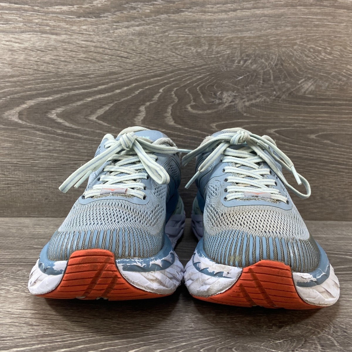 Hoka One W Bondi 7 Light Blue Womens Size 7 Athletic