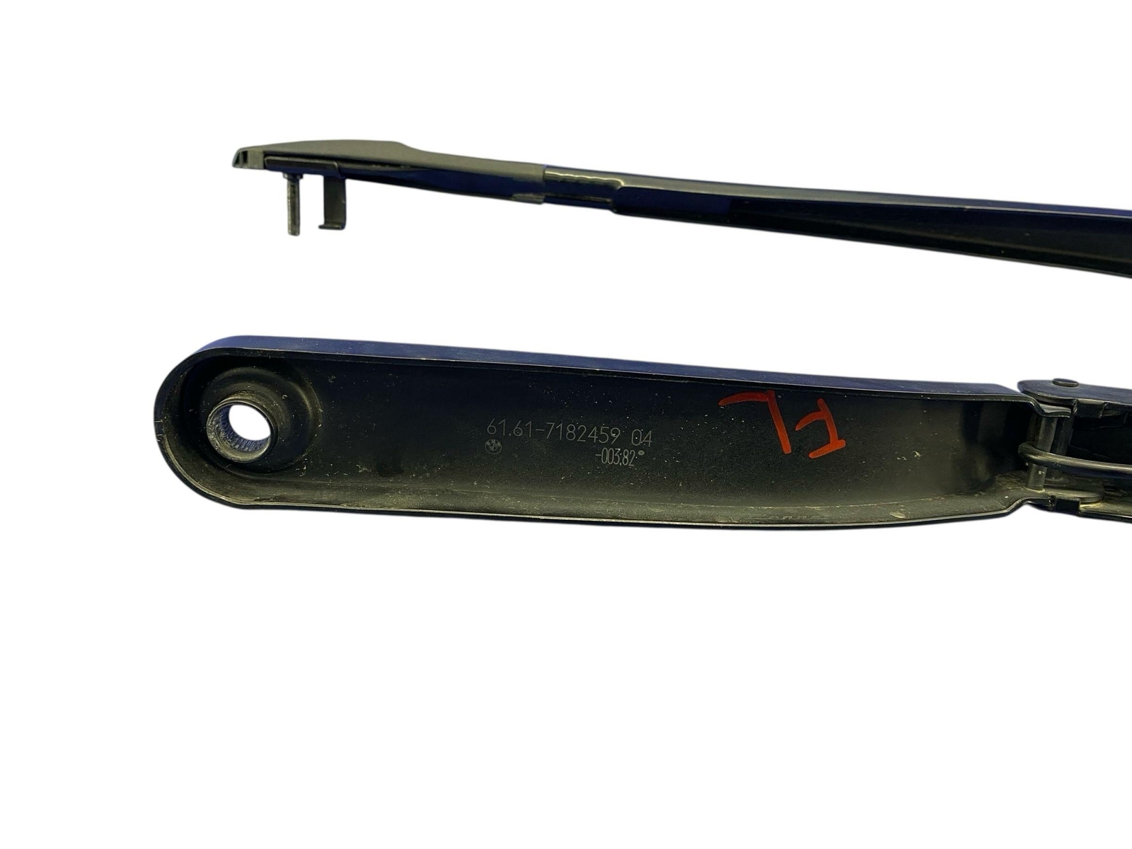 2009-2014 ROLLS ROYCE GHOST FRONT LEFT RIGHT WINDSHIELD WIPER ARM SET BLACK OEM