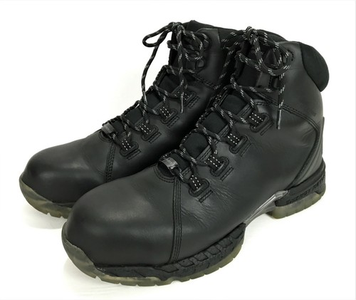 Hytest Mens Footrest Black Leather 