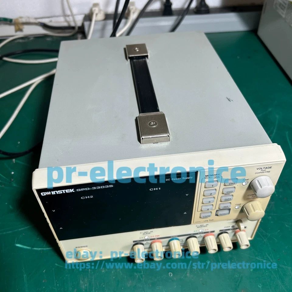 USED 1PCS GW Instek GPD-3303S 3-Channel Programmable Linear DC Power Supply 195W - Image 2 of 4