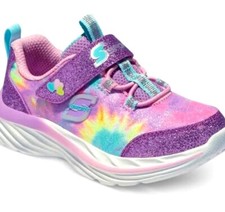 S Sport By Skechers Toddler Girls' Abie Tie-Dye Performance Sneakers - Size 5