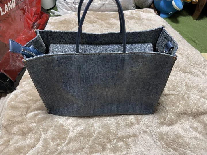 Louis Vuitton pre-owned Logo Denim Tote Bag - Farfetch