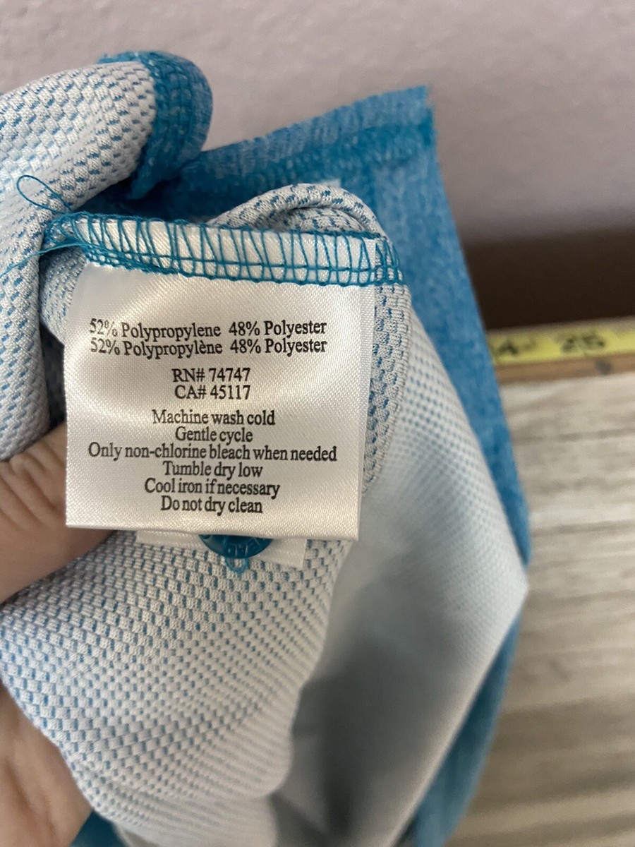 ブリーチ Red Head Mens Polo Shirt Size XL Blue New NWT Golf Top S/S Casual
