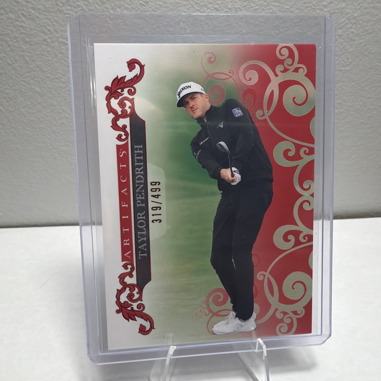 2026 Upper Deck Artifacts Taylor Pendrith #22 Red Parallel 319/499