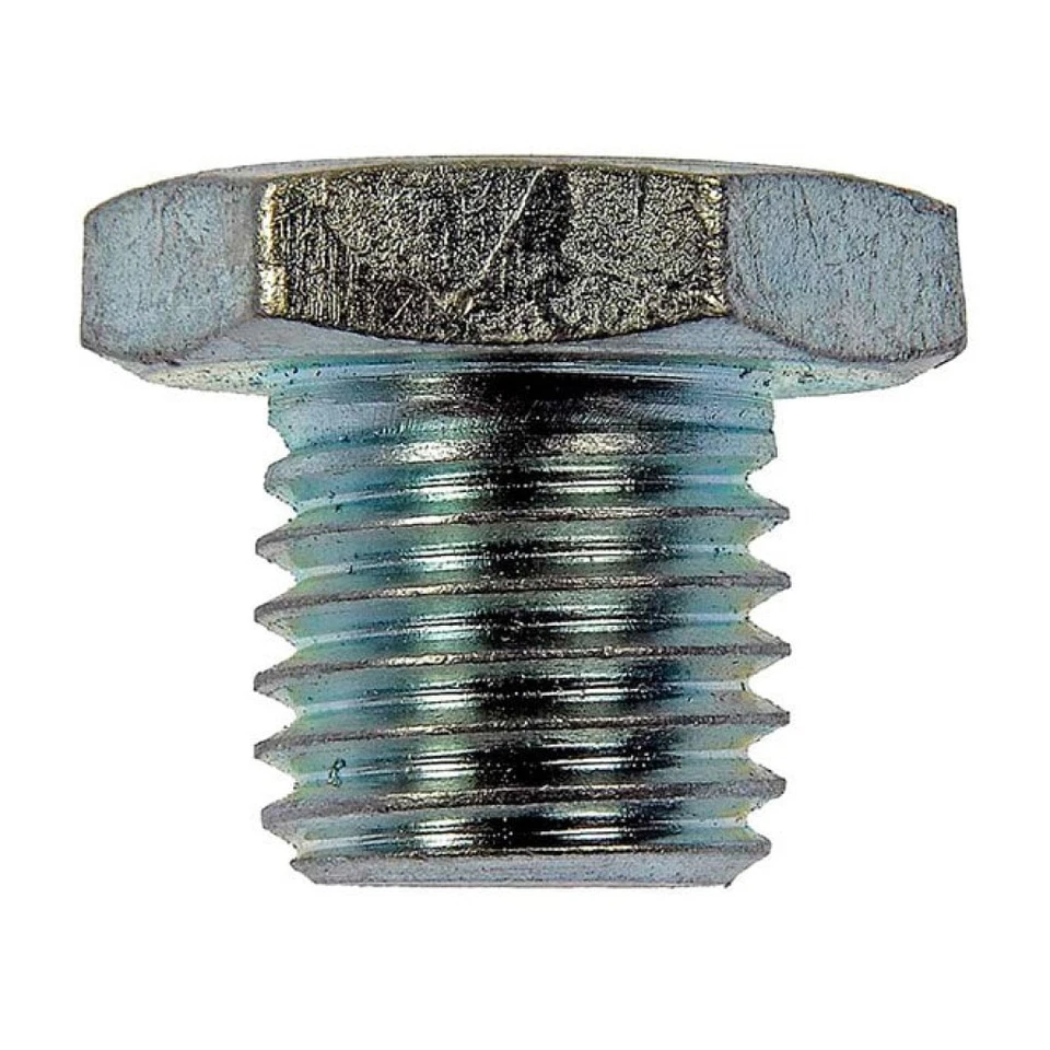 Tapón de drenaje de aceite del motor para Nissan Versa 2019 2020 | Acero | Plateado | Tipo de junta Foto 2 de 4