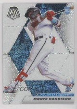 2021 Panini Mosaic Rookie White Sparkle Mosaic Prizm Monte Harrison #260 7eo