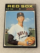 Bill Lee 1971 Topps #58~free Shipping