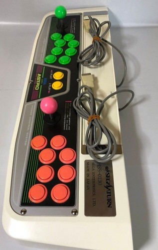 Sega Saturn Virtua Stick Pro HSS-0130 Arcade Controller JP SEGA Fighting Vipers - Picture 6 of 7