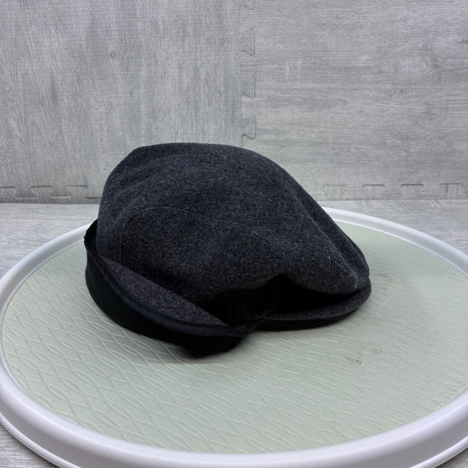 Pendleton Flat Cap Hat Gray Ear Flap 100% Virgin … - image 4