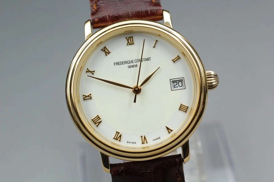 Near MINT / Box* Frederique Constant FC300/310×35/36 Gold Roman Auto Men's Watch - Image 4 of 4