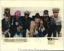 1992 Press Photo Members of the music group Village People - syp01152