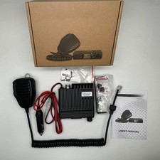 HamGeek CB-27 27MHz Mobile Radio AM/FM Transceiver w/Microphone for Citizen Band