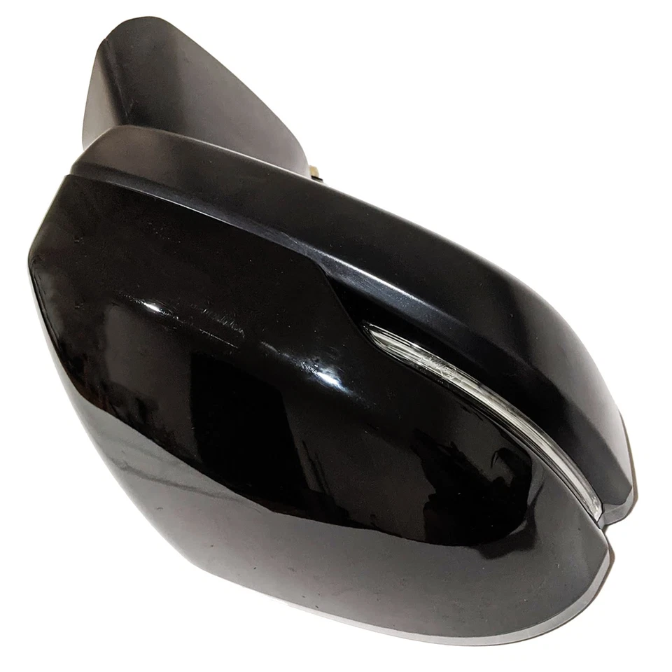 原始设备制造商右乘客侧镜组件本田 CR-V 混合动力 2023 - 2025 * 黑色 * — 第 3/4 张图片