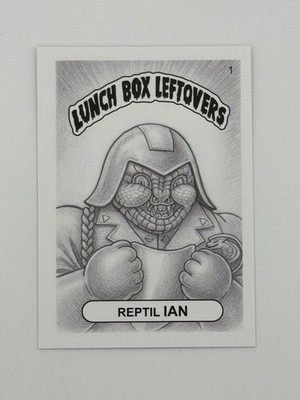 Lunch Box Leftovers After These Messages OS2 REPTIL IAN Pencil Crypt 1:4 Insert