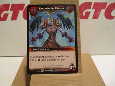 World of Warcraft TCG Fama'sin the Lifeseer Card #12/263