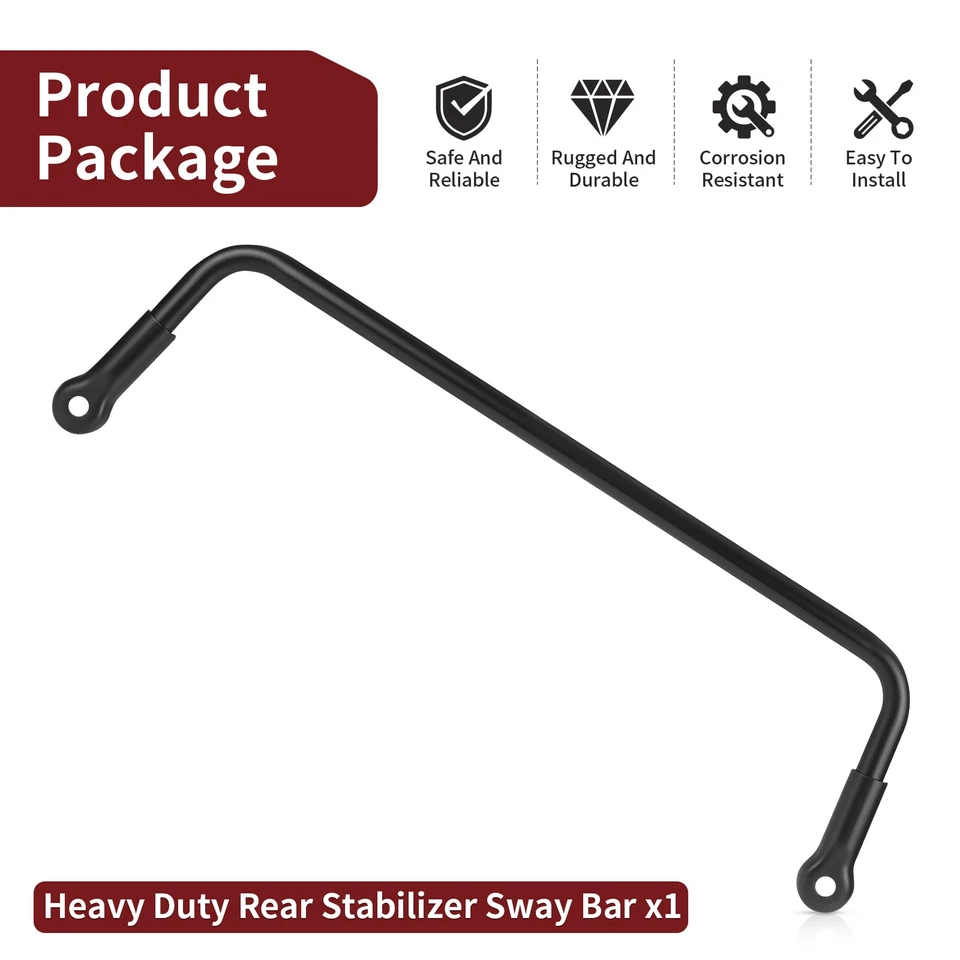 Rear Stabilizer Sway Bar for Polaris Ranger Ev Electric 2010 - 2019 1016615-458 - Image 4 of 4