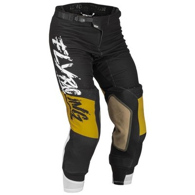 FLY RACING Trousers Evo Dst L.E. White/Gold/Black Tg 28 - 376-13428